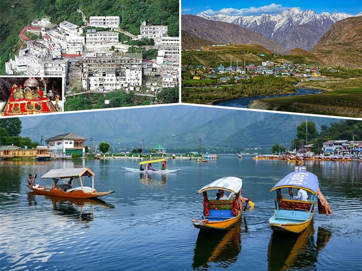 Kashmir With Vaishnodevi Temple
